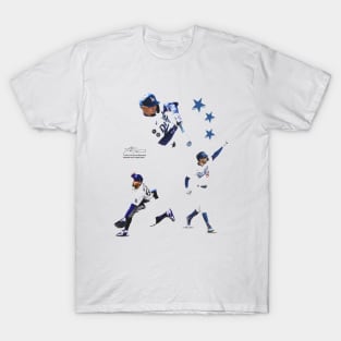 Mookie Betts Vintage Collage T-Shirt